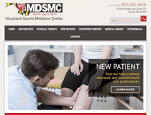 Tablet Screenshot of mdsmc.com